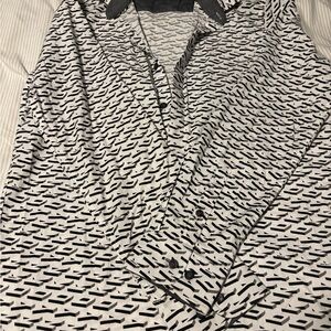 DKNY Monochrome Geometric Shirt